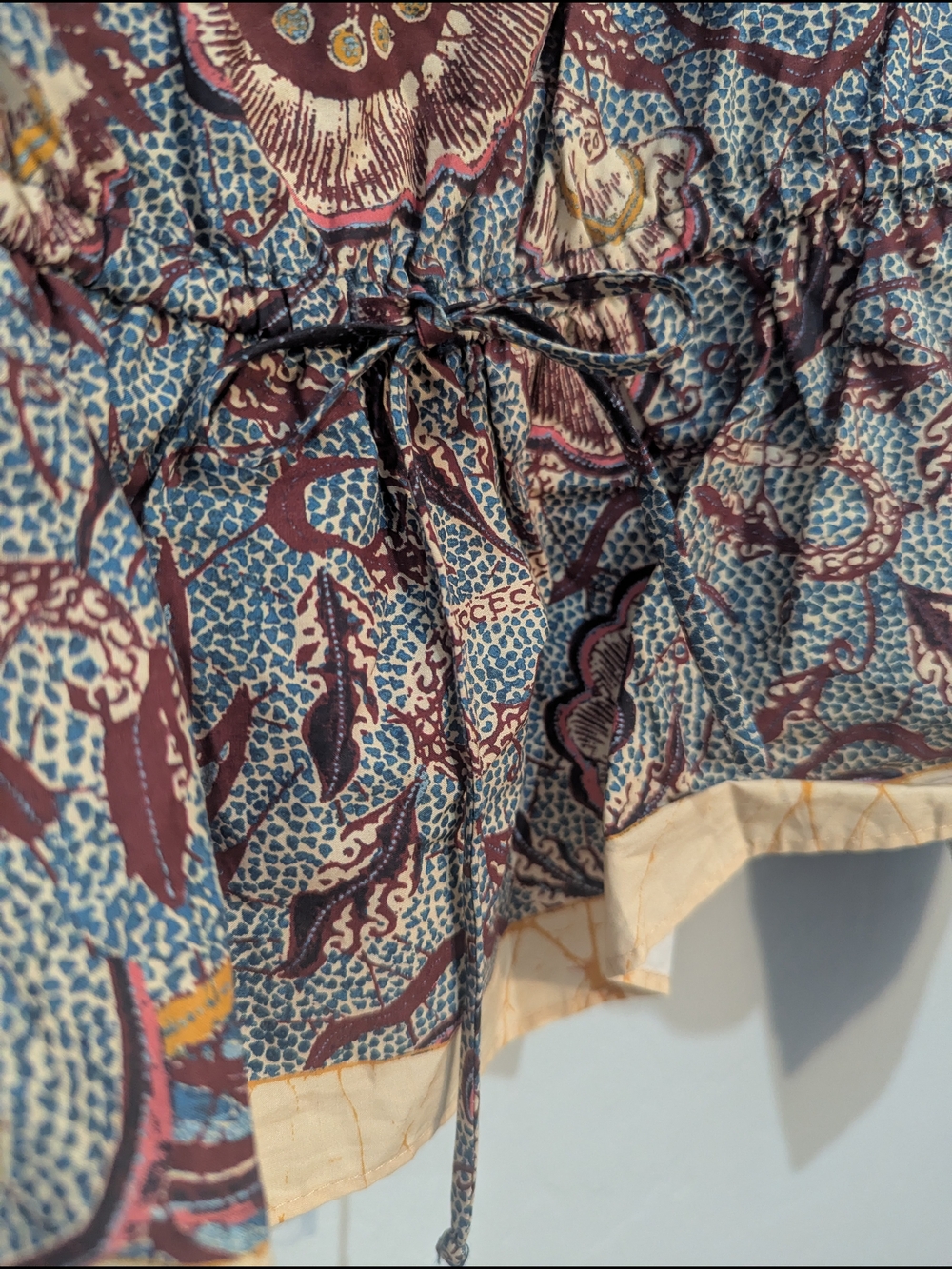 Ulla Johnson Multicolor Floral Print Peplum Blouse - Picture 4 of 8